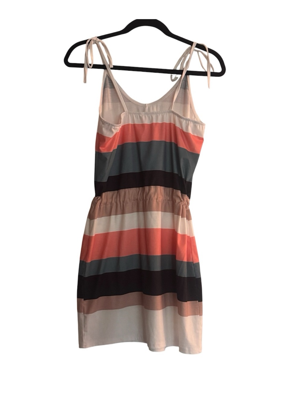 Amazon Women’s Summer Trendy Stripped Sleeveless Mini Dress W Pockets Size Small - Picture 5 of 9